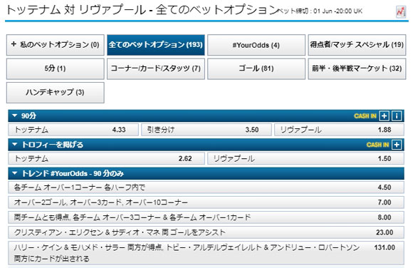 サッカー予想